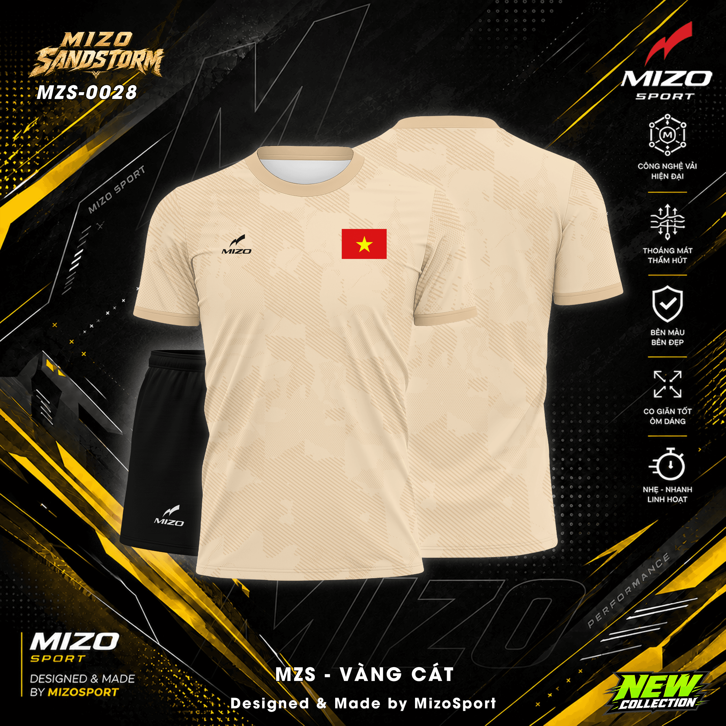 Bộ Sưu Tập Mizo SANDSTORM — Nâu